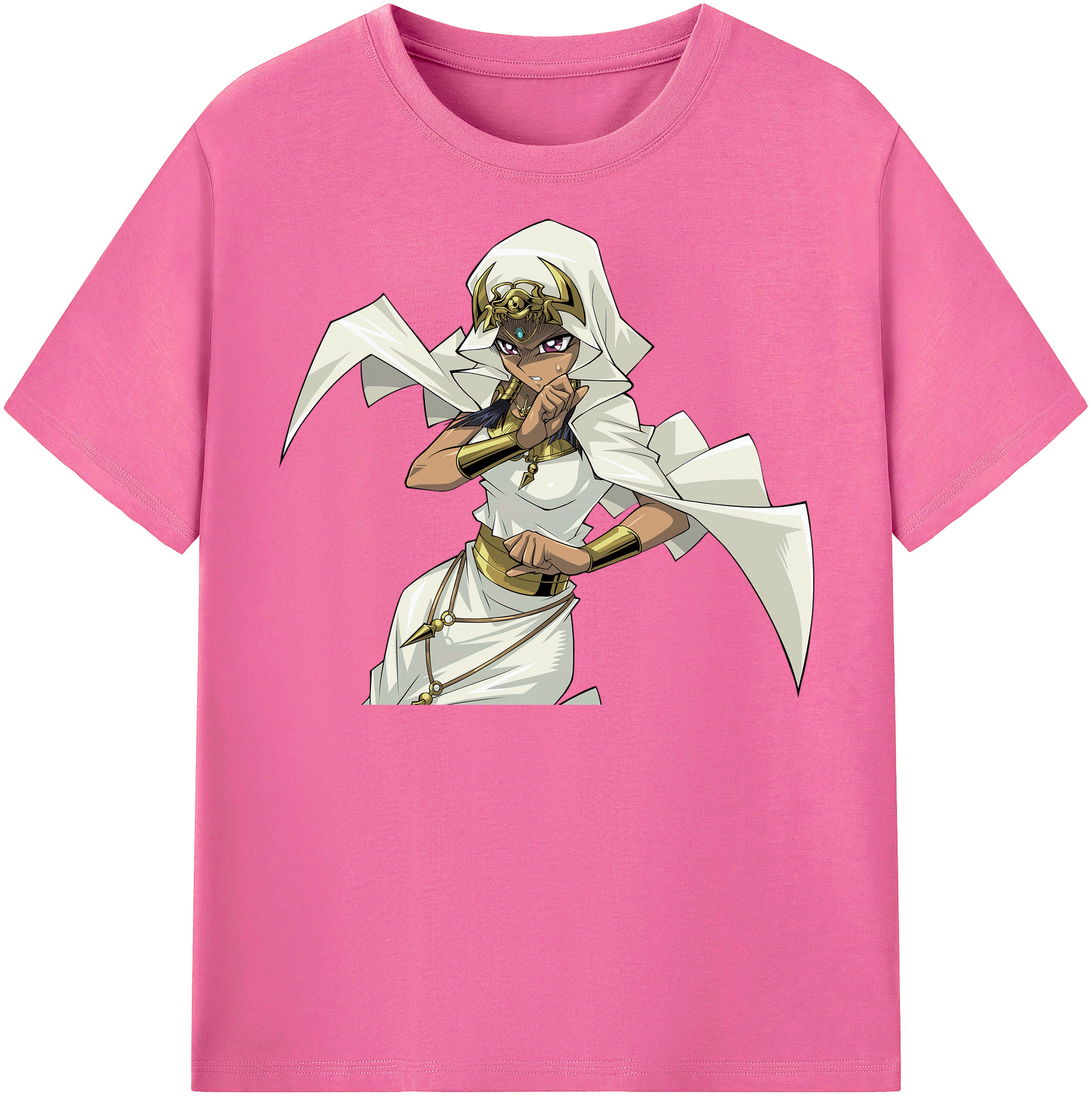 （画像用） 遊☆戯☆王 Yu-Gi-Oh! レディースカジュアルプリントTシャツ（綿100％）
